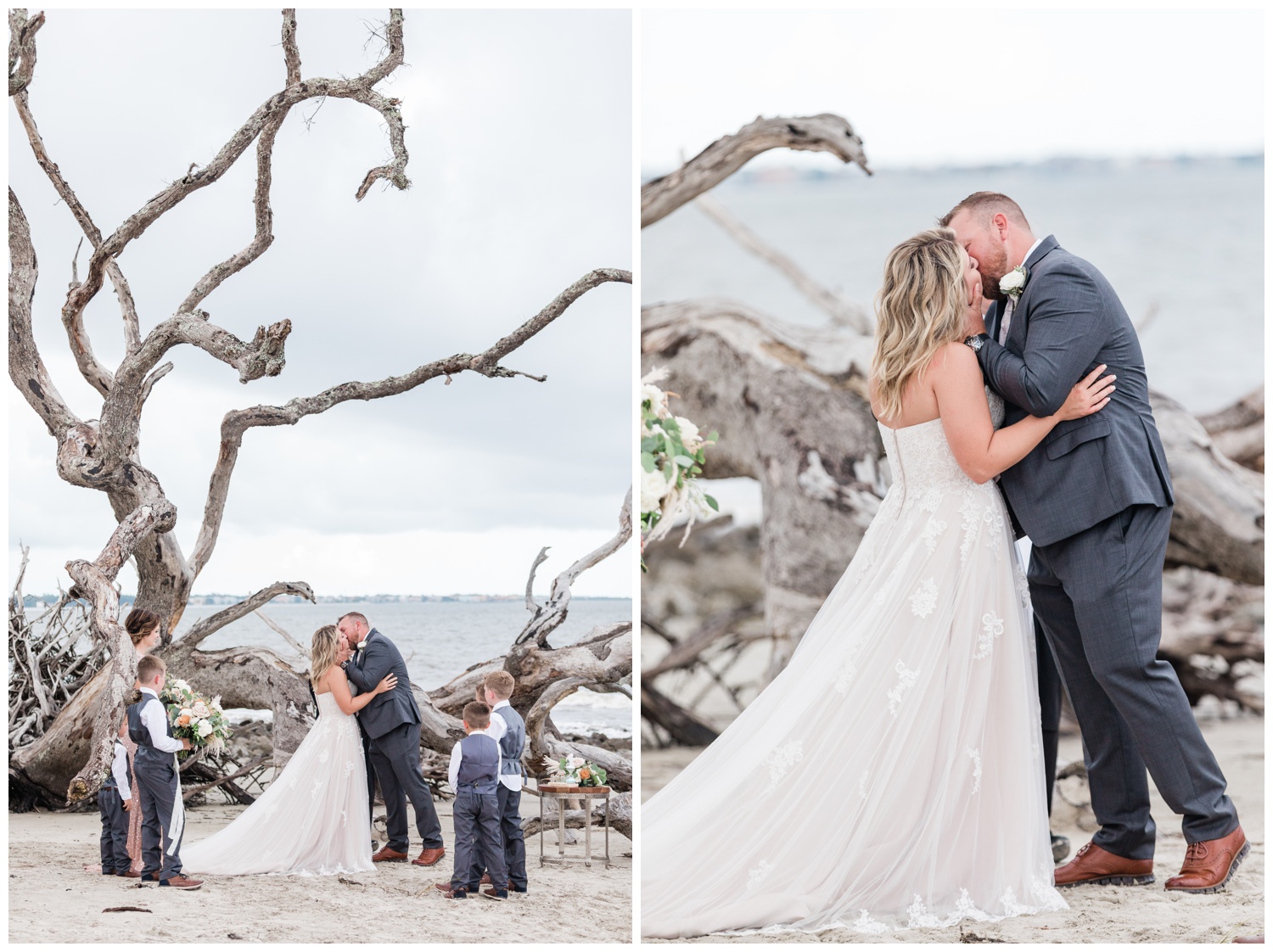 Kristen + Chris' elopement on Jekyll Island, Savannah