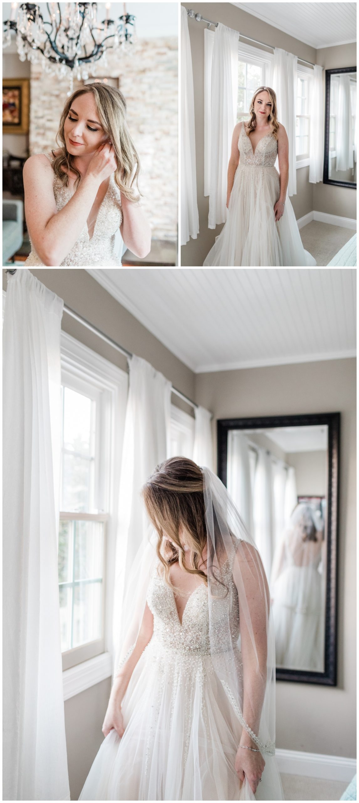 Getting ready photos - the Savannah Elopement Package
