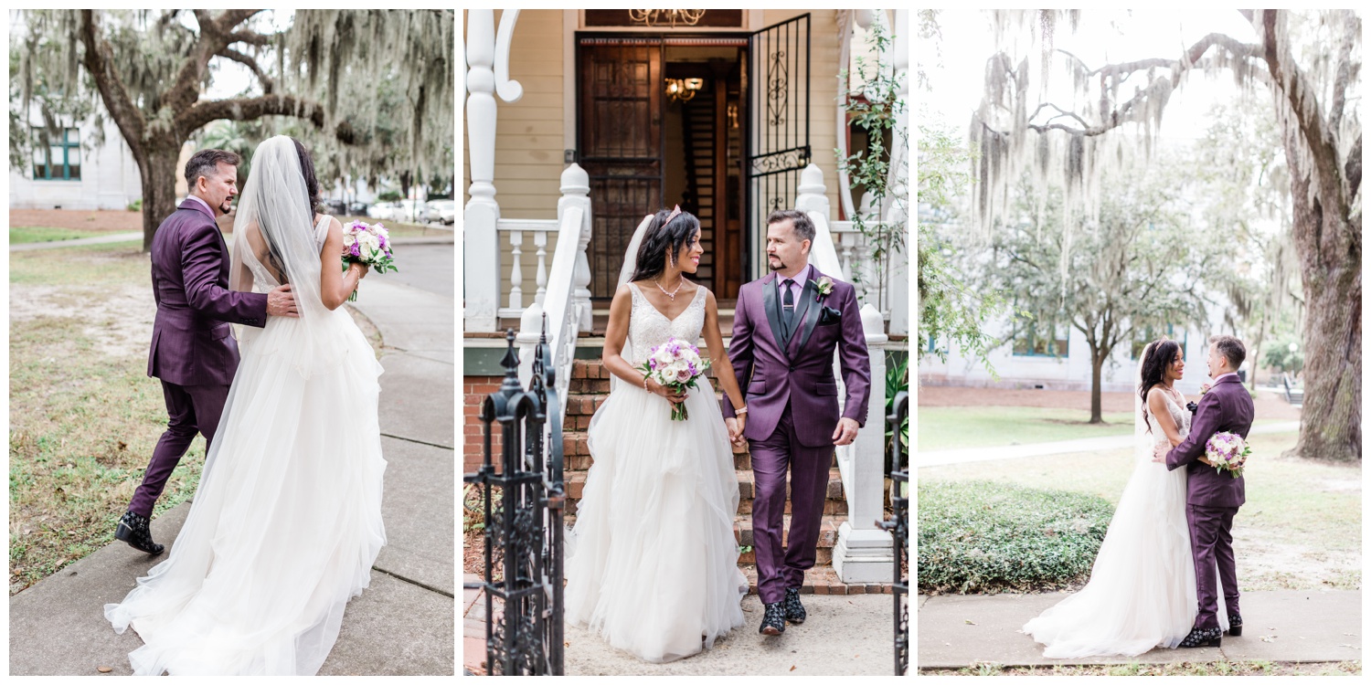 Couples portraits with the Savannah Elopement Package - Flowers by Ivory and Beau