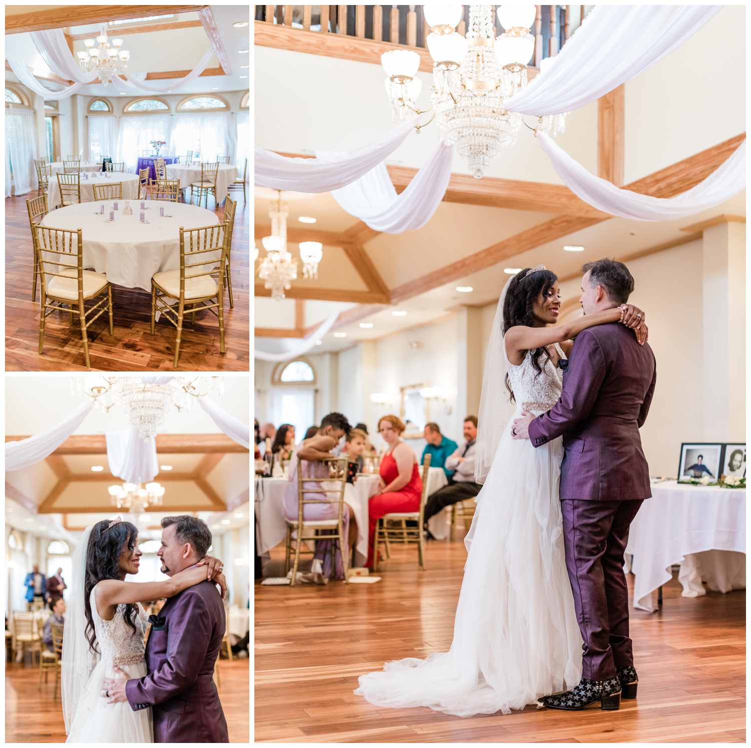 Reception and first dance - Savannah Elopement Package