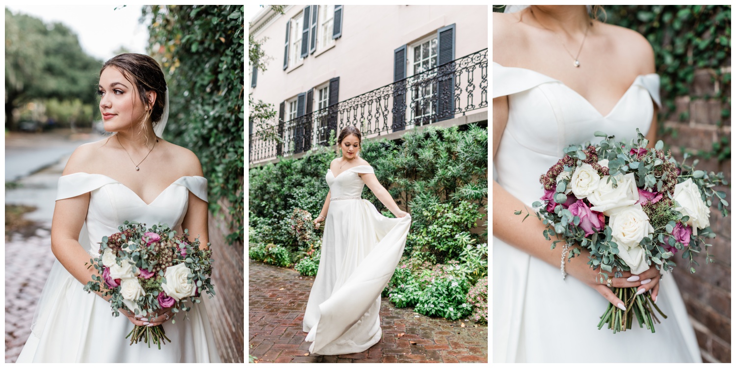 bridal portraits - The Savannah Elopement Package
