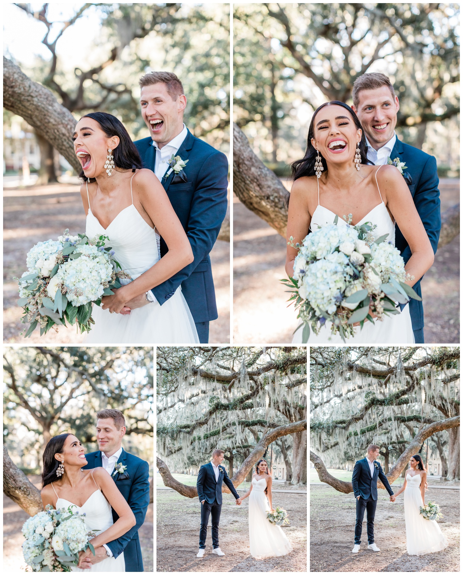 couples portraits - savannah elopement package - flowers by ivory and beau
