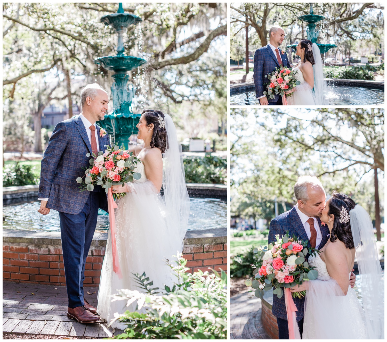 First look at lafayette square - the savannah elopement package - flowers by ivory and beau