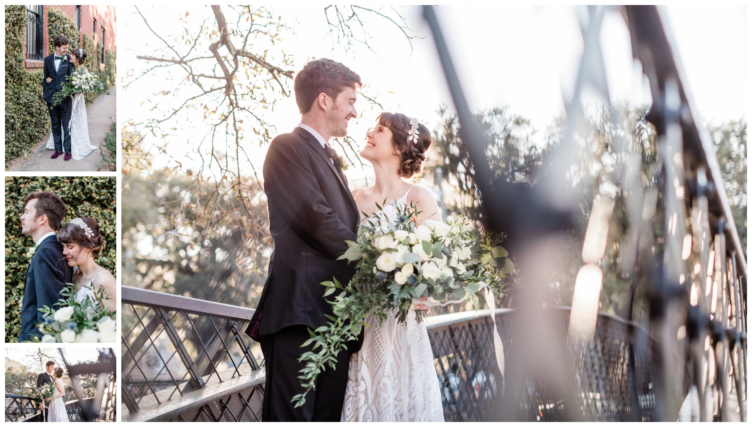 downtown savannah celebration - the savannah elopement package - flowers by ivory and bea