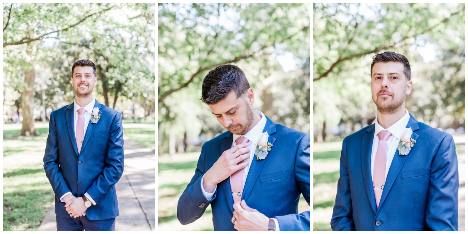 groom photos - the savannah elopement package