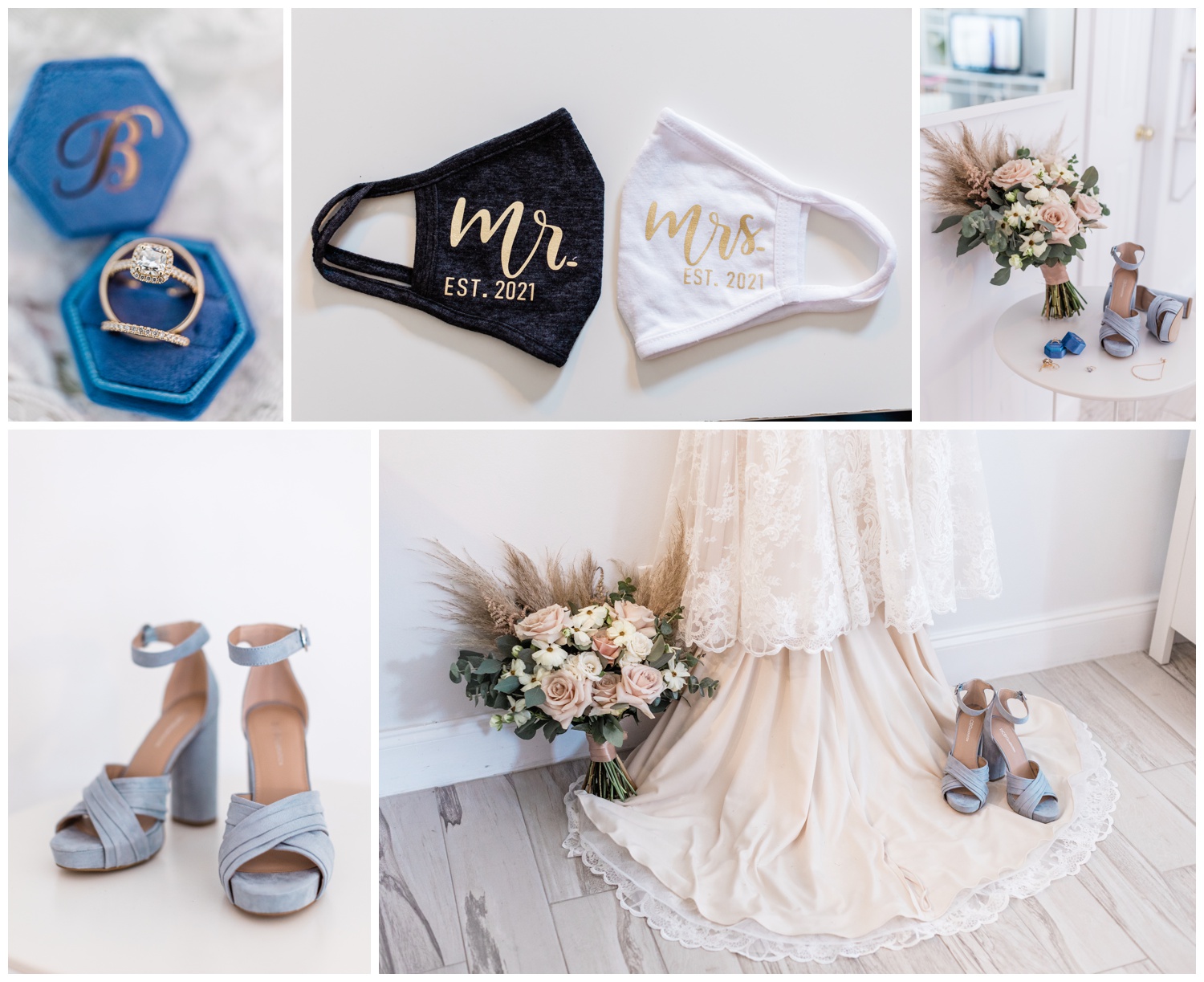 Getting ready photos - savannah elopement package - flowers by ivory and beau