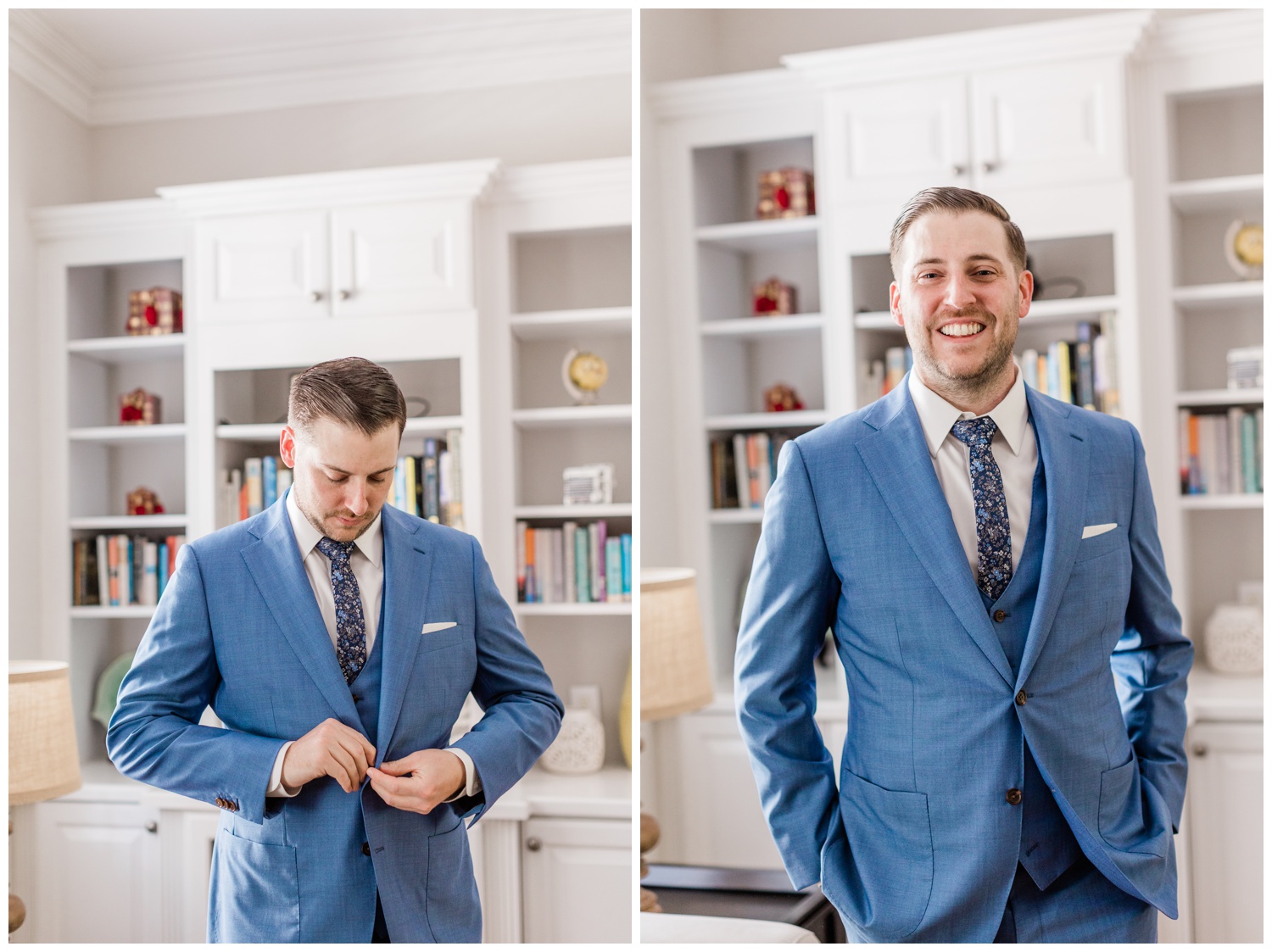 Groom portraits - the savannah elopement package - intimate elopement in Lafayette Square