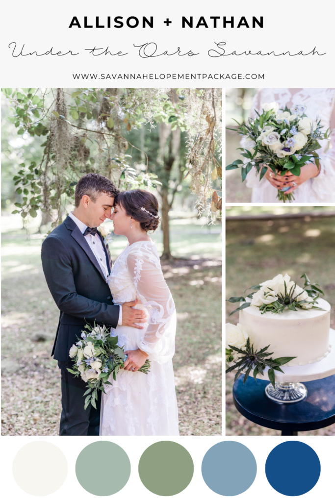 Ceremony at Forsyth Park - the savannah elopement package