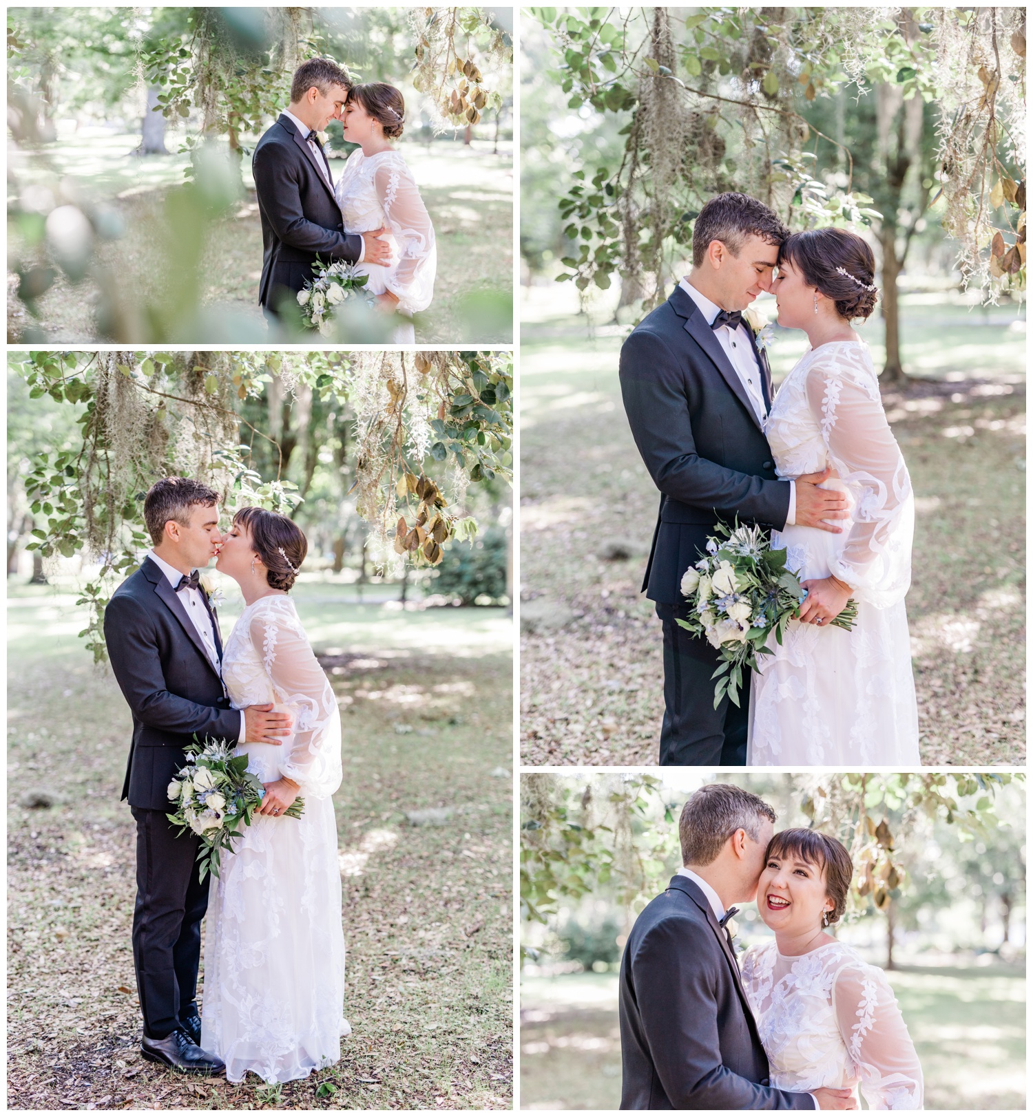 couples photos in forsyth park - the savannah elopement package - flowers by ivory and beau