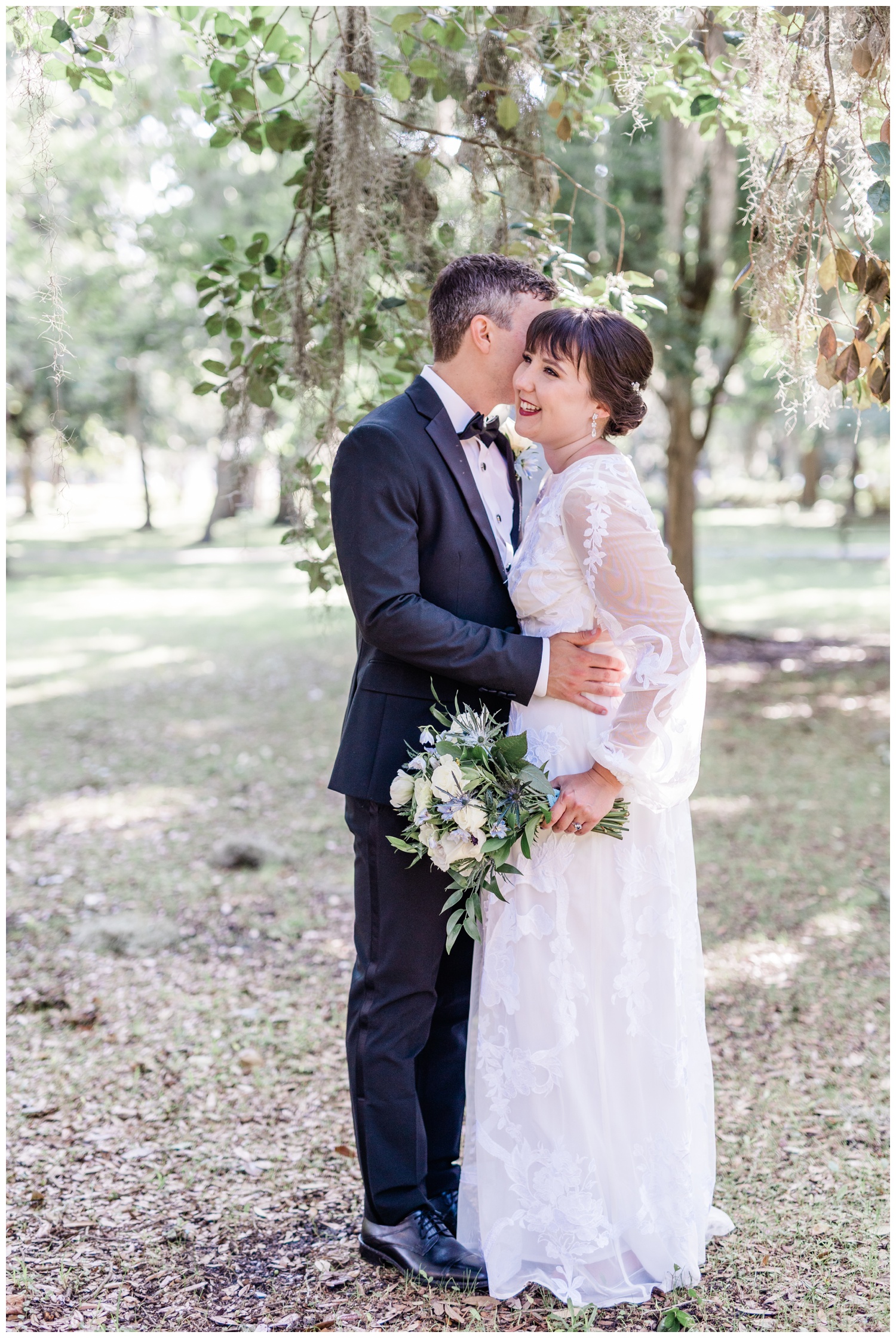Allison + Nathan - the savannah elopement package - flowers by ivory and beau