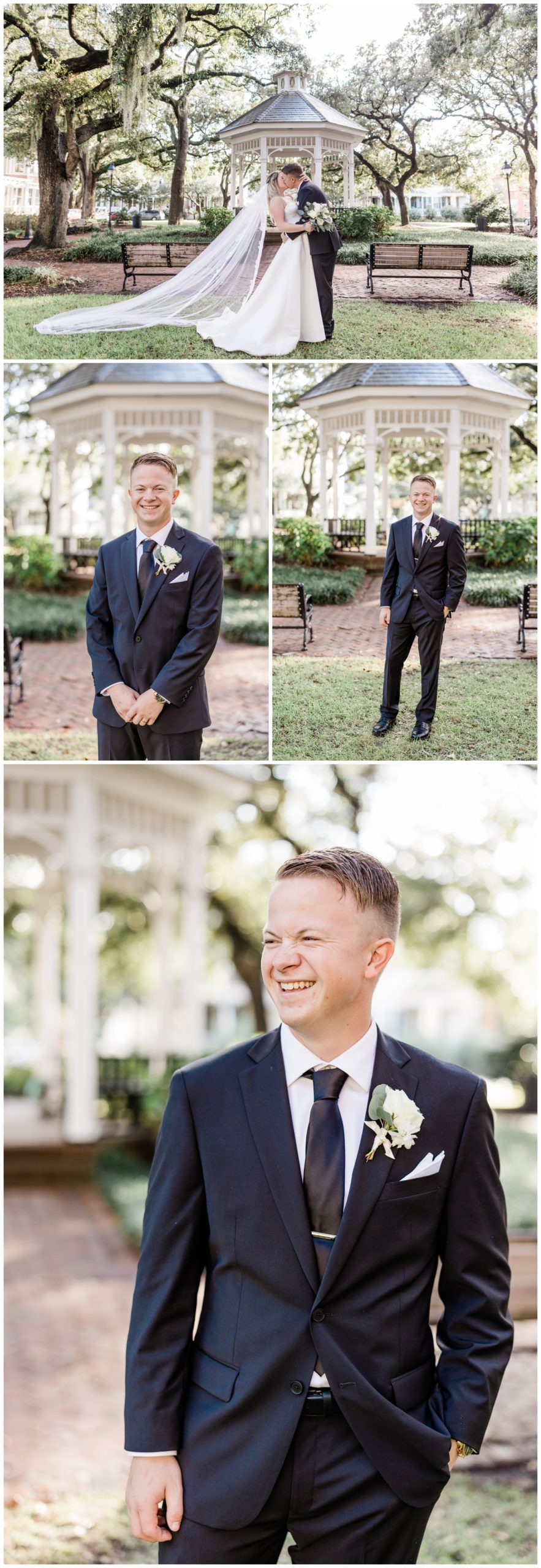 groom portraits - the savannah elopement package - flowers by ivory and beau