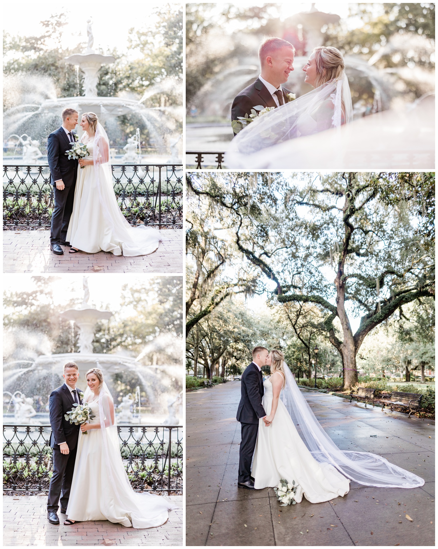 Couples portraits - Eloping at Whitefield Square - the savannah elopement package