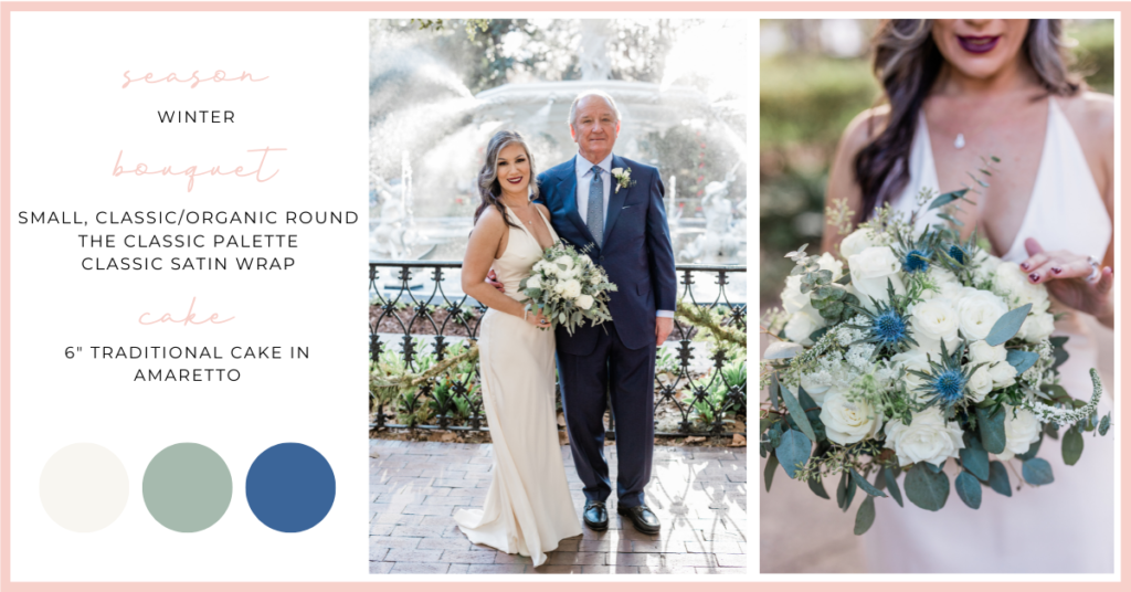 Elopement at The Fountain - the savannah elopement package