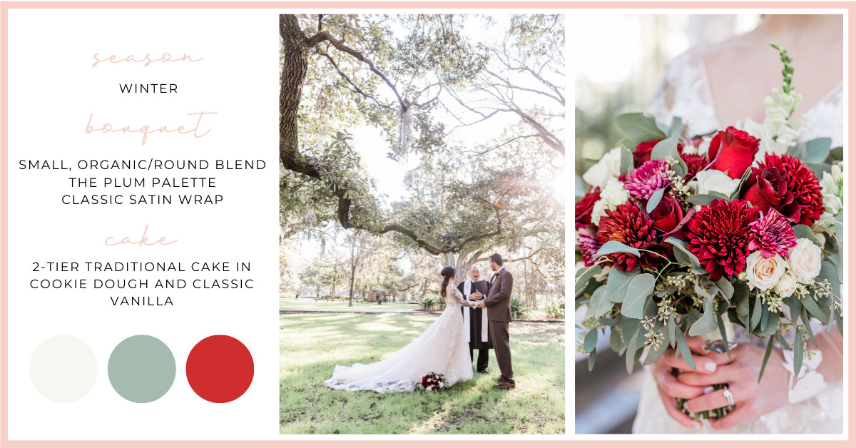 Eloping Under the Oaks at Forsyth Park - flowers by ivory and beau