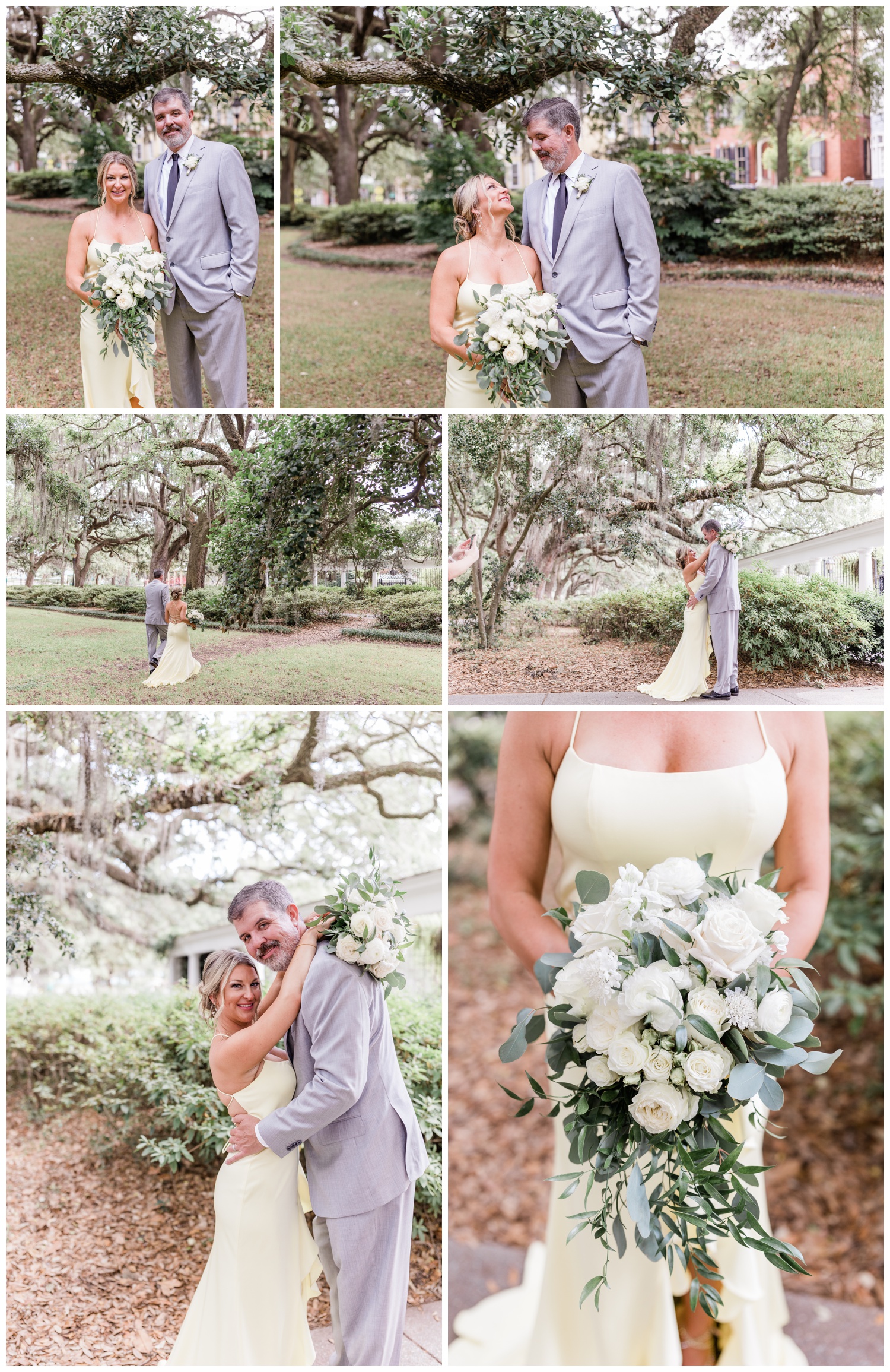 A Whimsical Forsyth Park Elopement - flowers by ivory and beau - makeup and hair by royal make up and hair