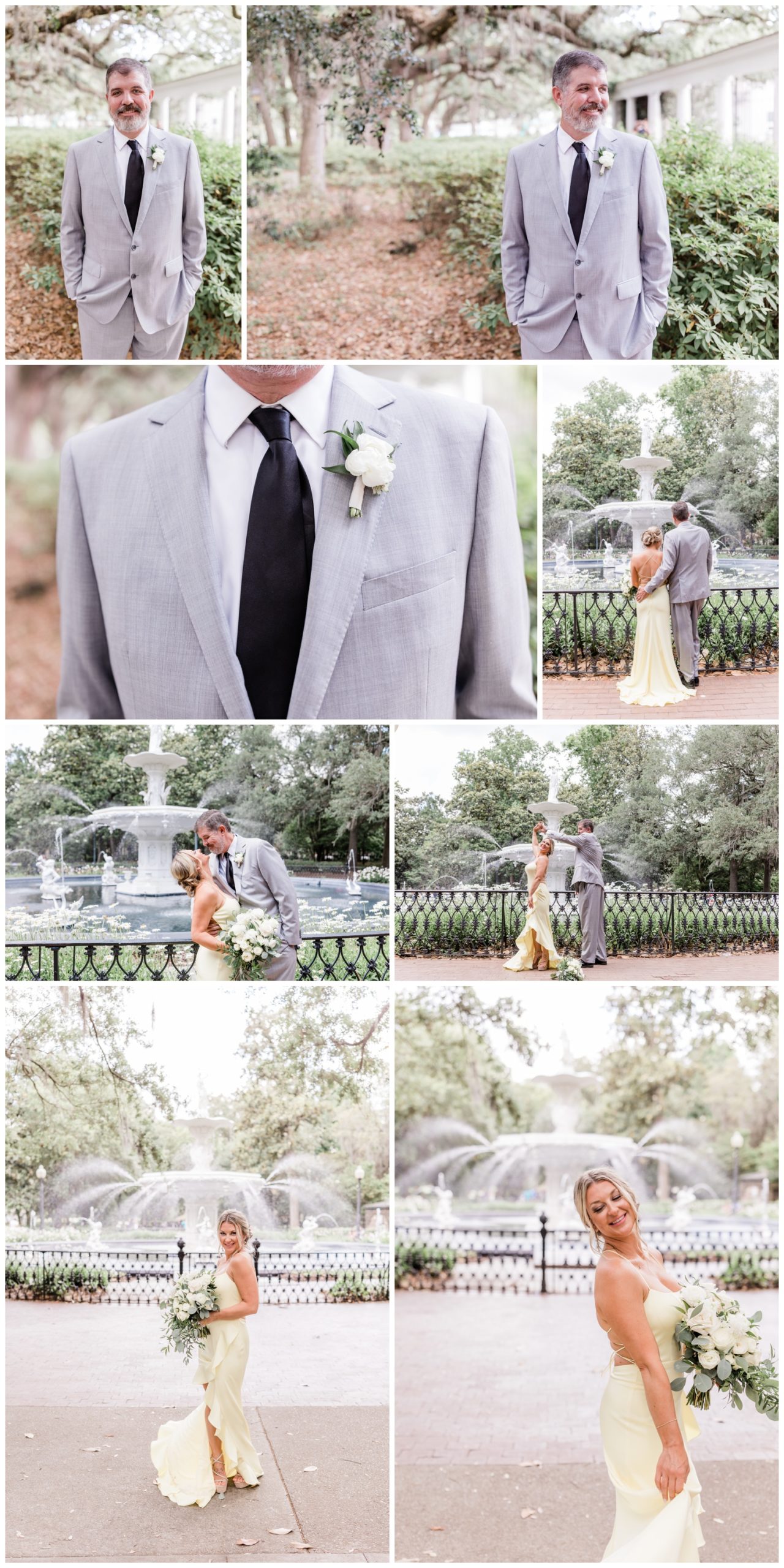 A Whimsical Forsyth Park Elopement - apt b photography - the savannah elopement package