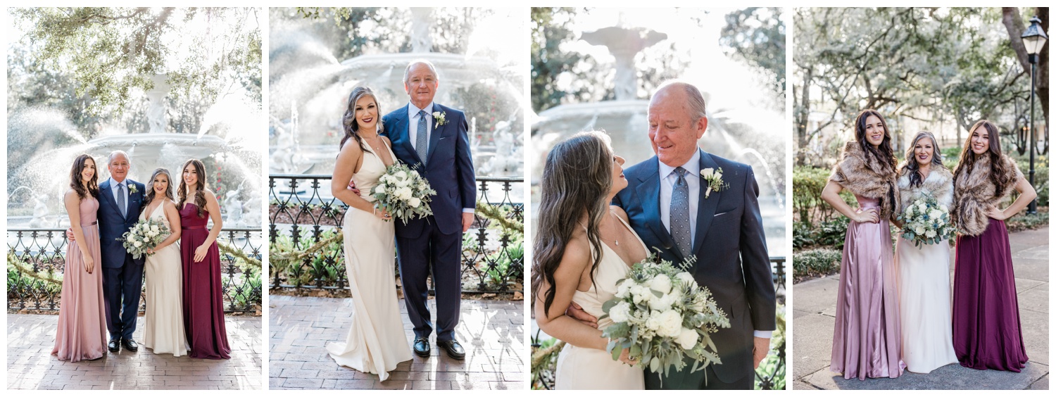 Family photos - the savannah elopement package - flowers by ivory and beau - makeup and hair by royal makeup and hair