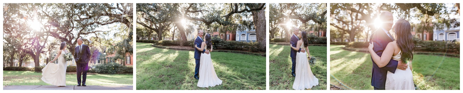 couples photos at forsyth park - the savannah elopement package - apt b photography