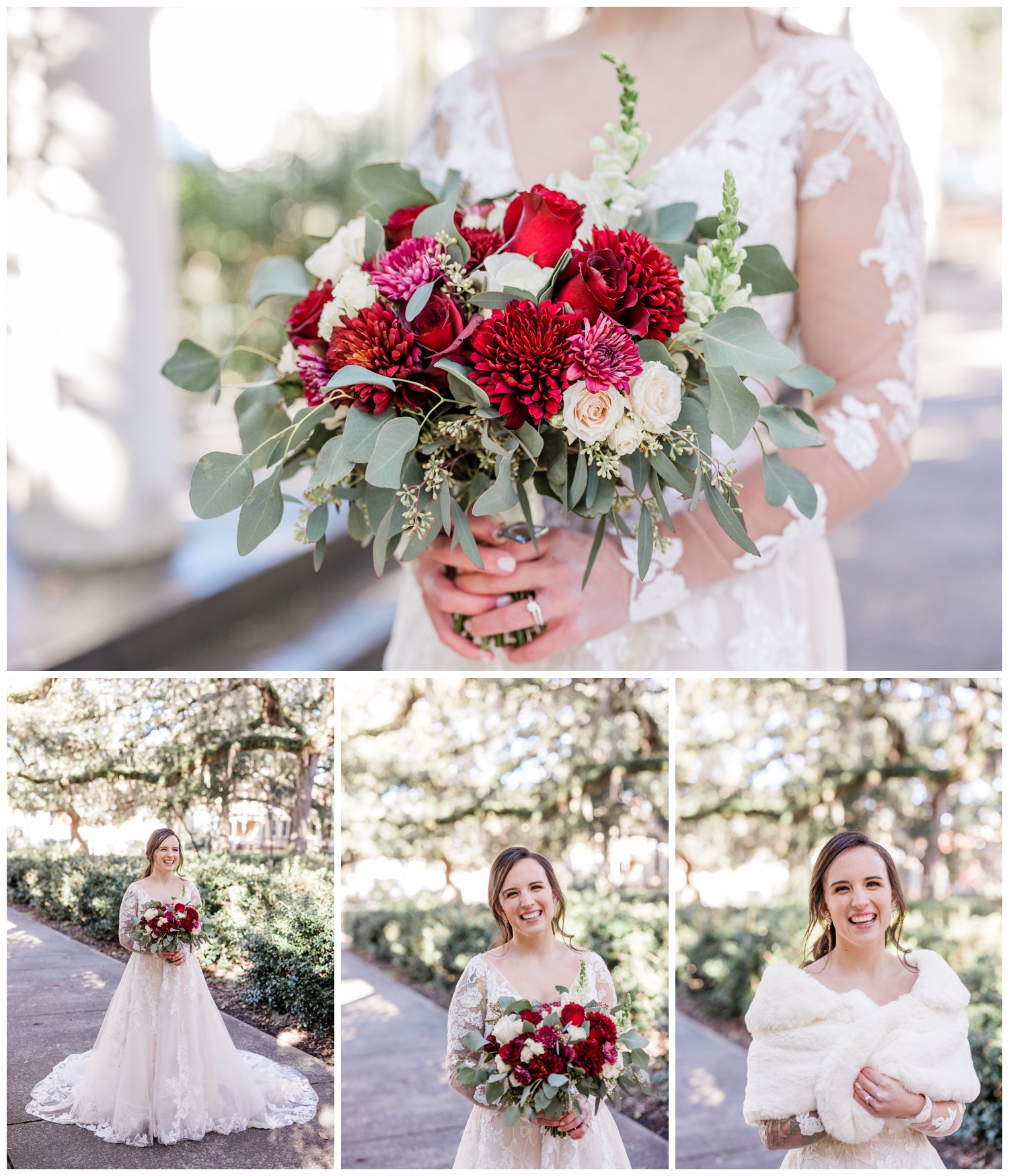 bridal portraits - flowers by ivory and beau - makeup and hair by Royal makeup and hair