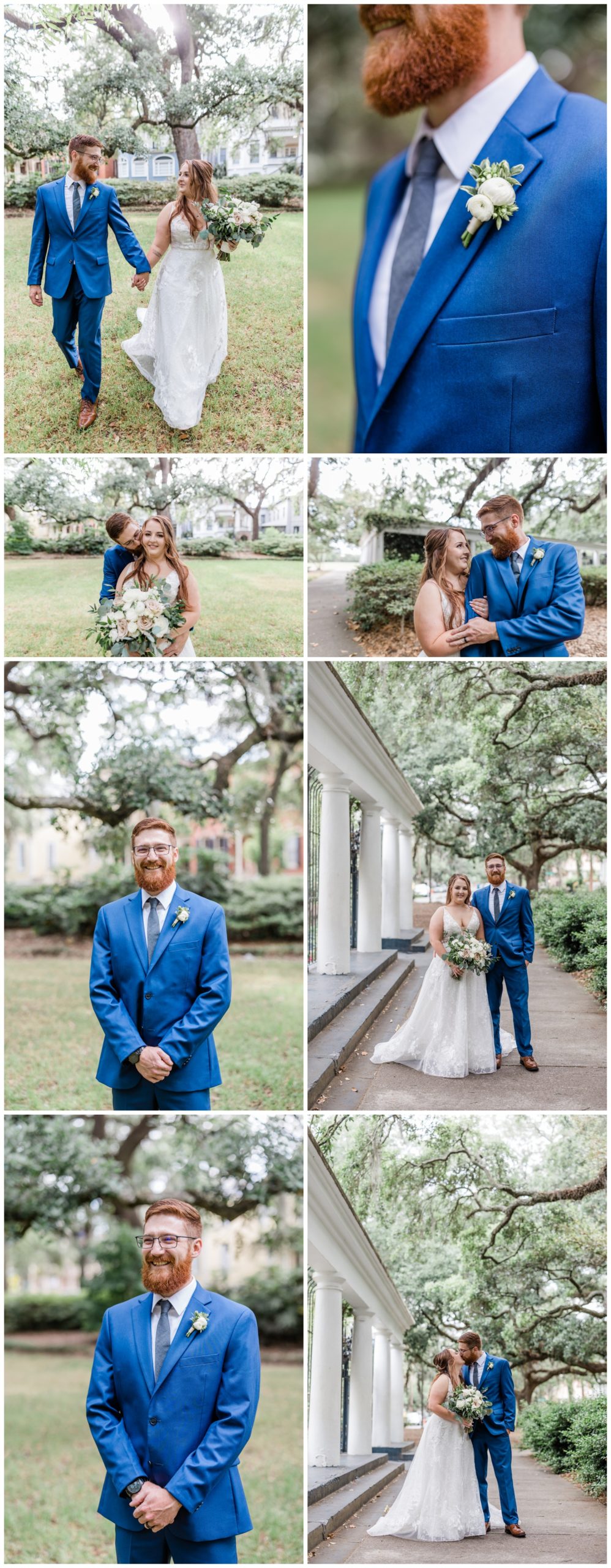 a lafayette square elopement - the savannah elopement package - make up and hair by Royal make up and hair