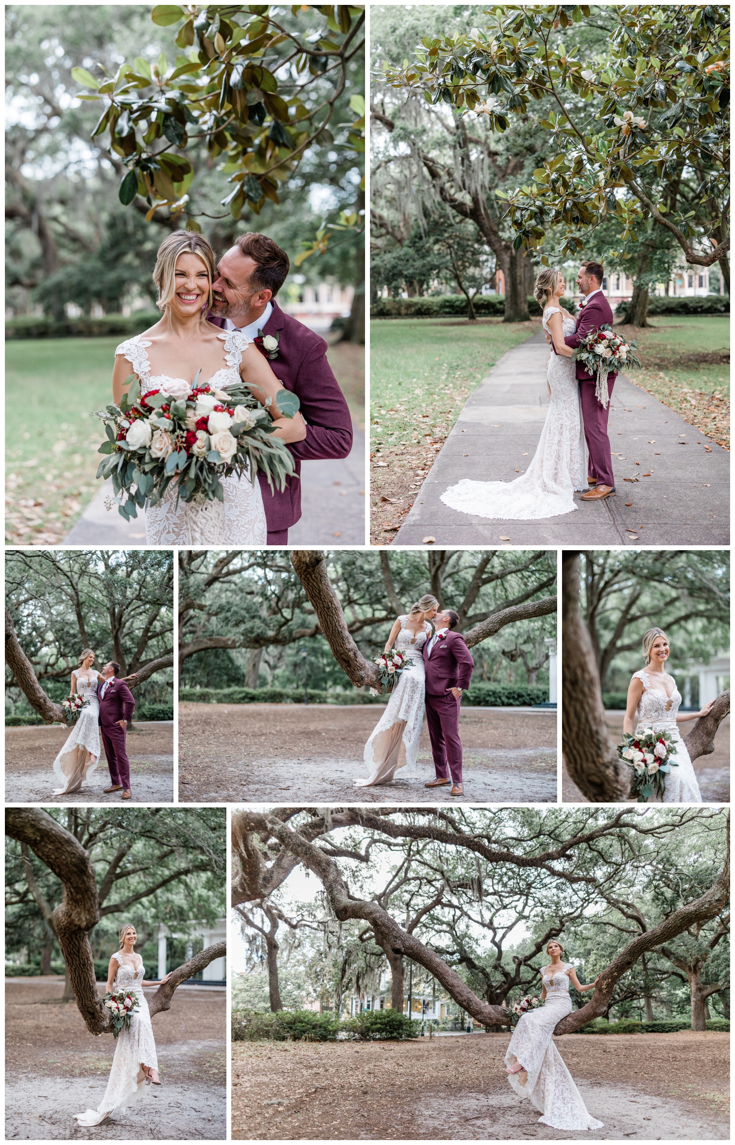 the savannah elopement package - holly + jarod - flowers by ivory and beau - apt b photography