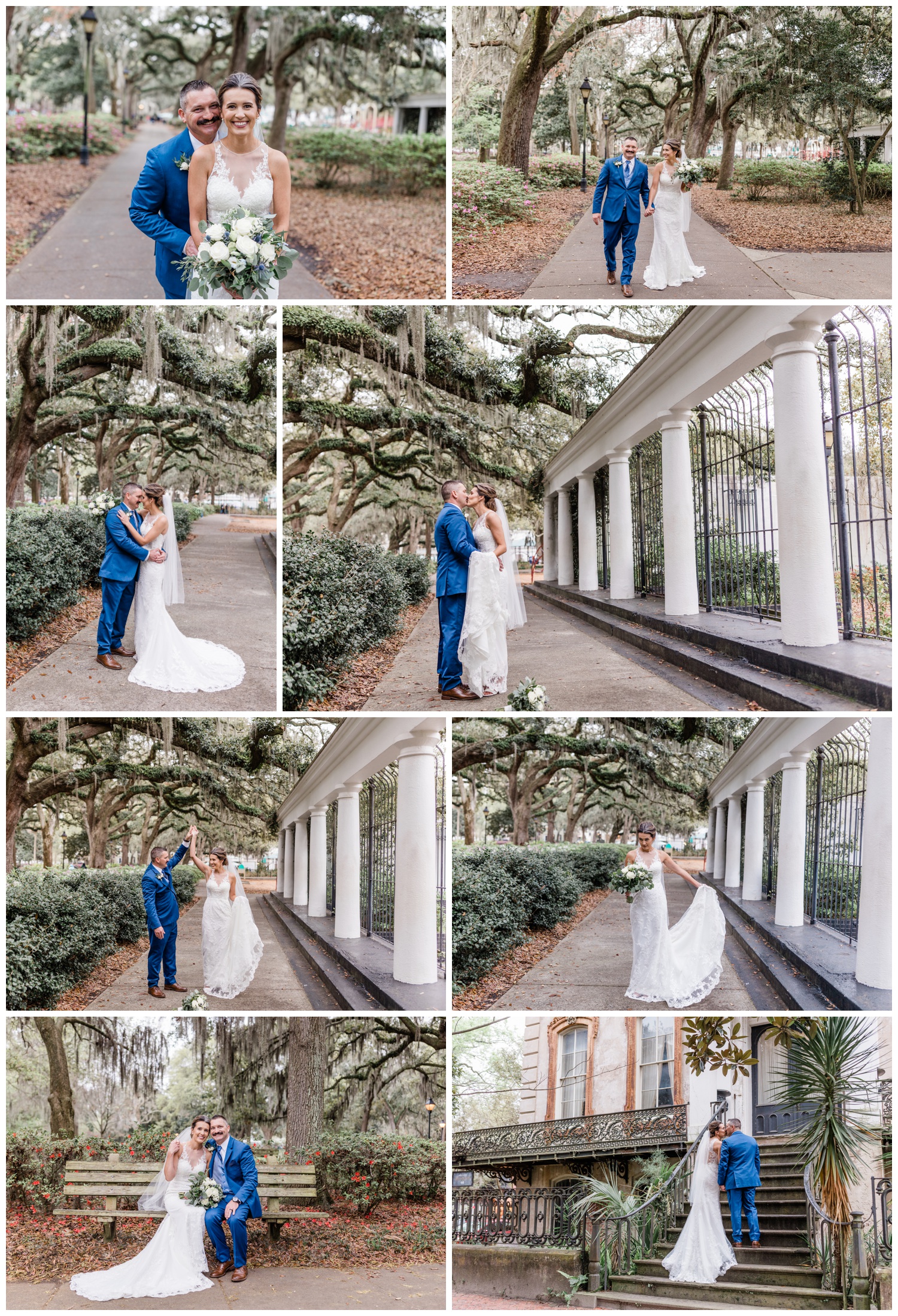 Why You Should Elope at Forsyth Park - Jade + Brandon - the savannah elopement package