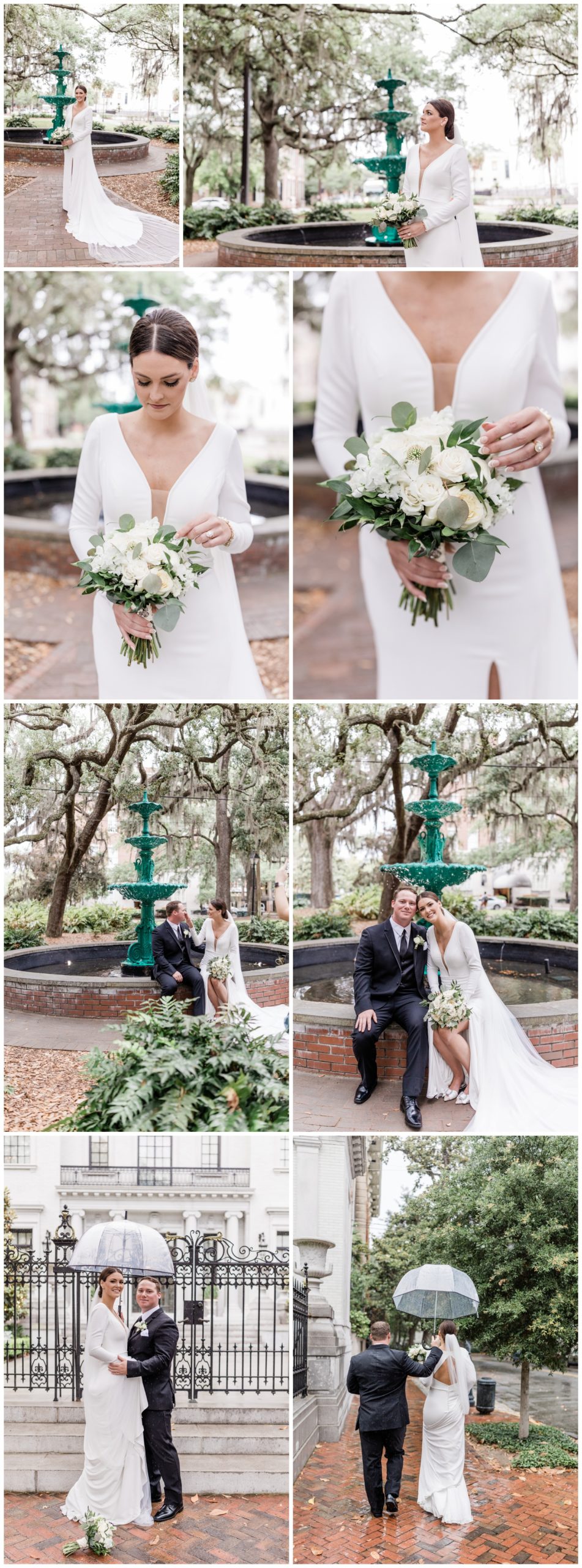 An Elopement at Lafayette Square - flowers by ivory and beau - photography by Taylor Brown 