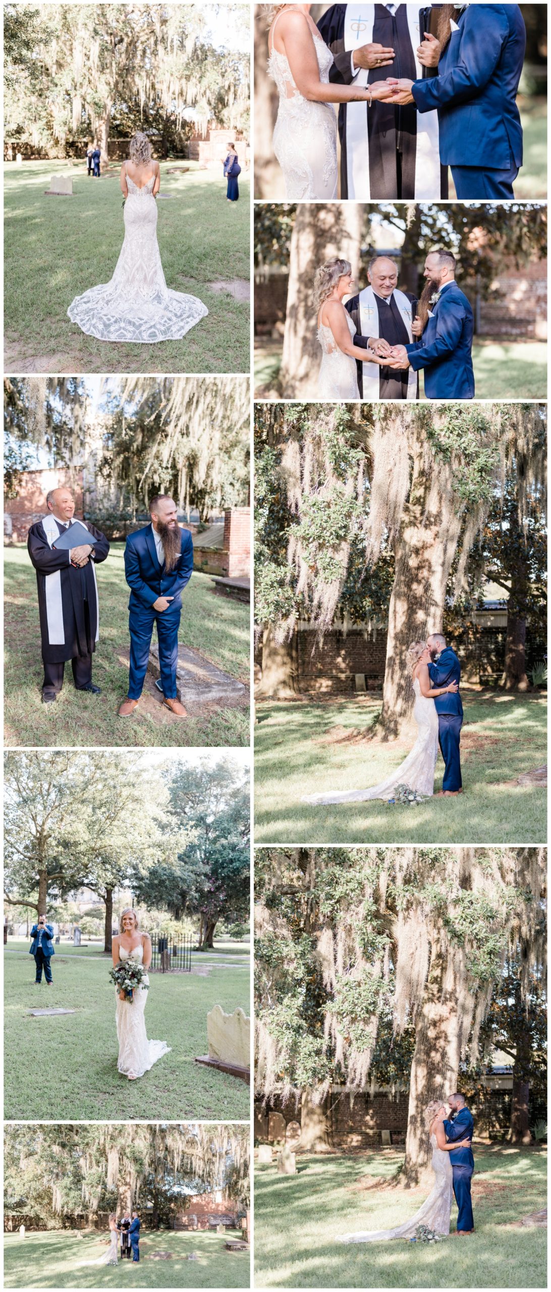 Elopement at Colonial Park Cemetery - the savannah elopement package - taylor brown photography