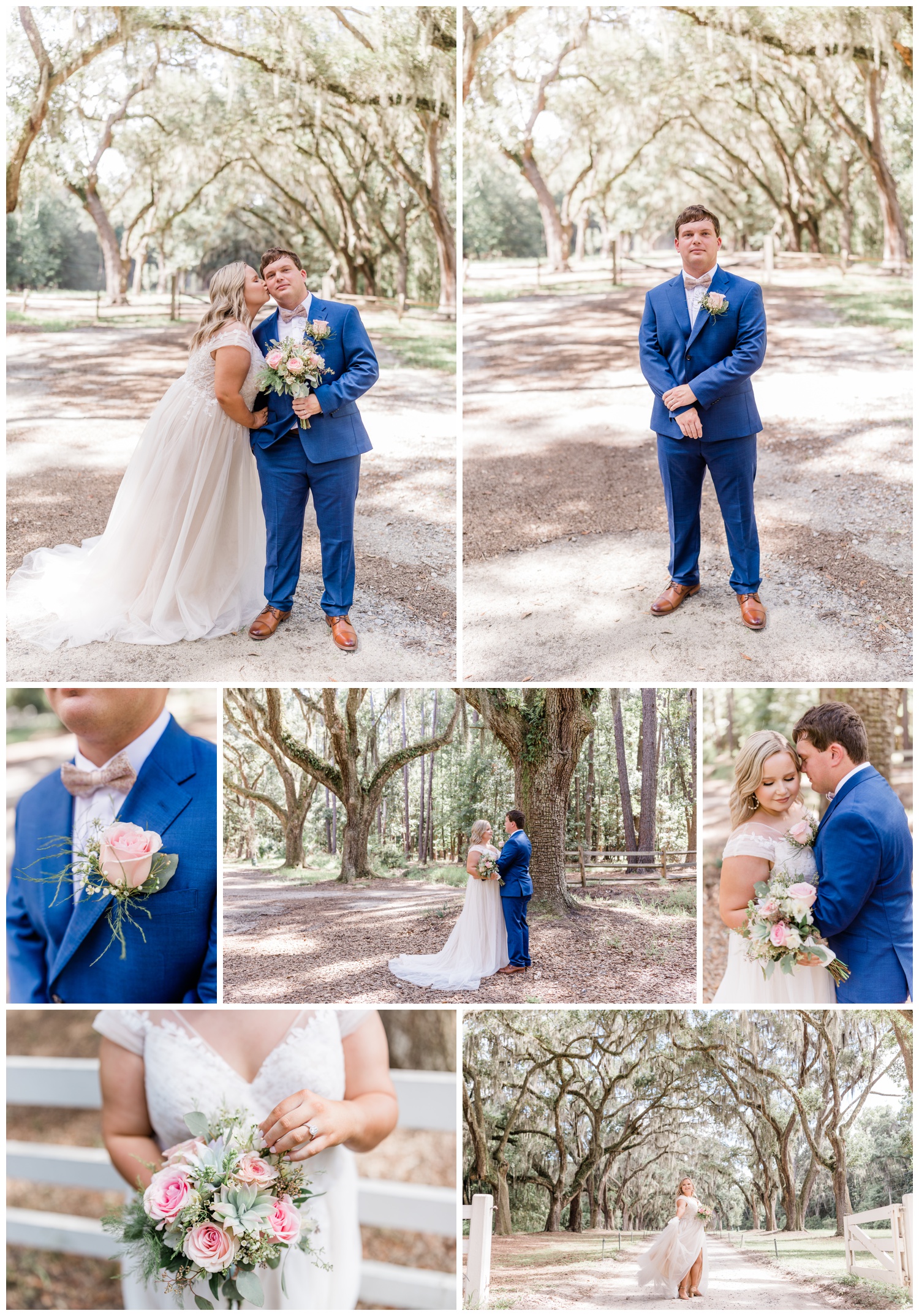 Elopement at Wormsloe Historic Site - taylor brown photography