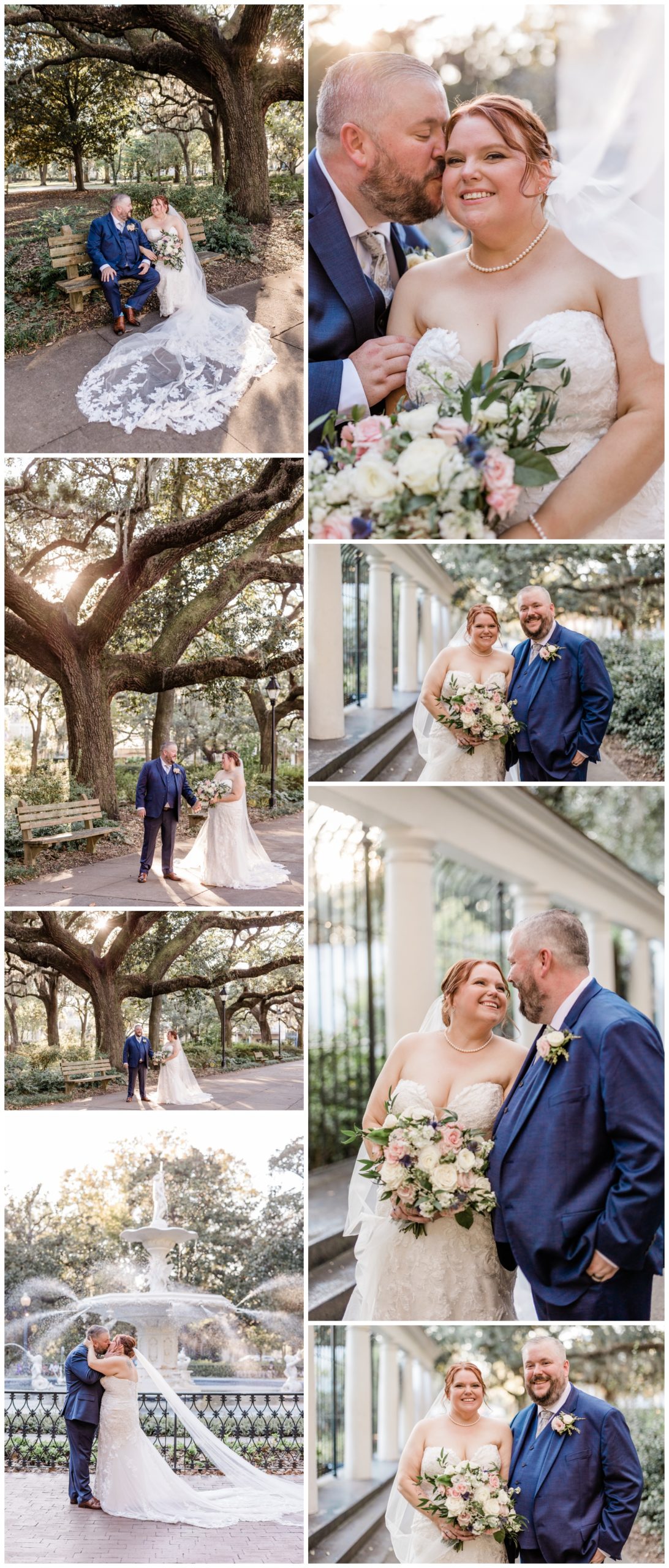 Couples photos - melissa and john - vow renewal in forsyth park