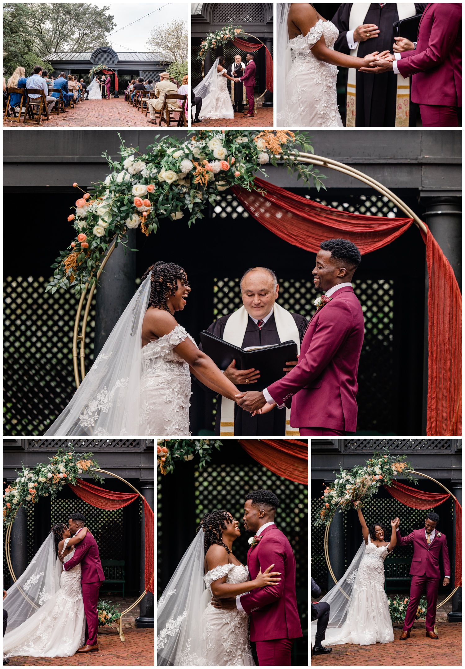 Elopement at Ships of the Sea - officiating by Reverend Joe - apt b photography, flowers by ivory and beau