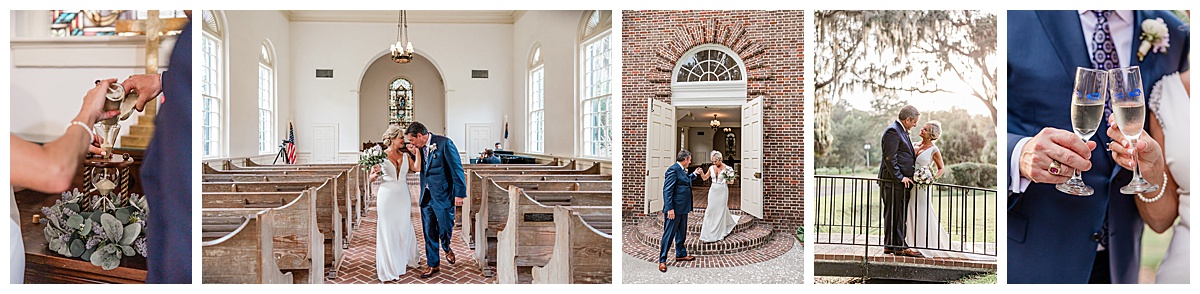 cake cutting at Perry Lane after elopement at Whitefield Chapel