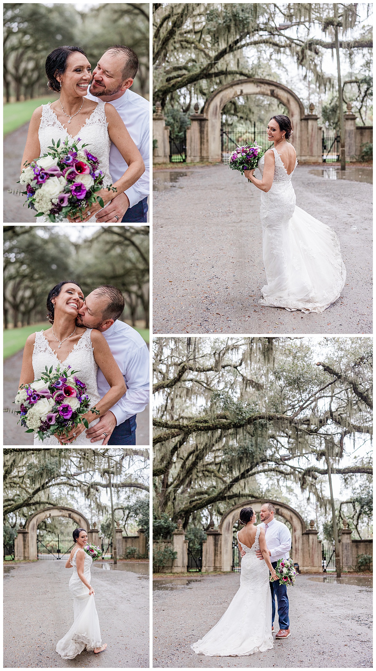 Rainy Elopement in Savannah - apt b photography, royal makeup and hair, flowers by ivory and beau, wicked cakes of savannah, reverend joe wadas