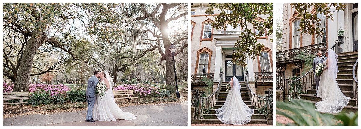 Savannah Elopement at Columbia Square