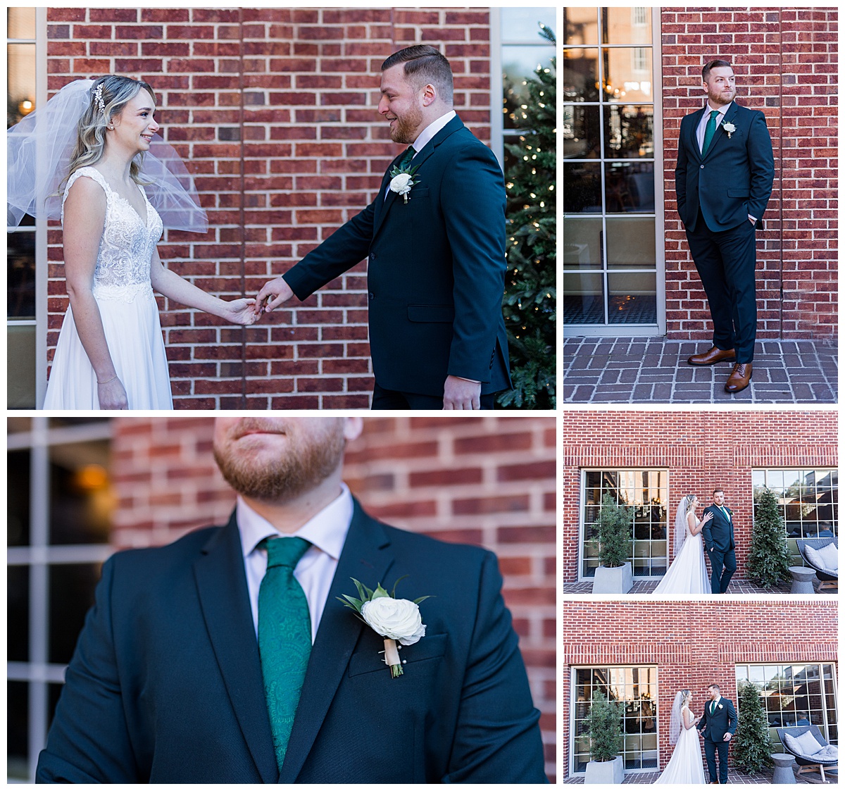 Forsyth Park Elopement Photographer Tori Bronston captures first look at the Alida Hotel
