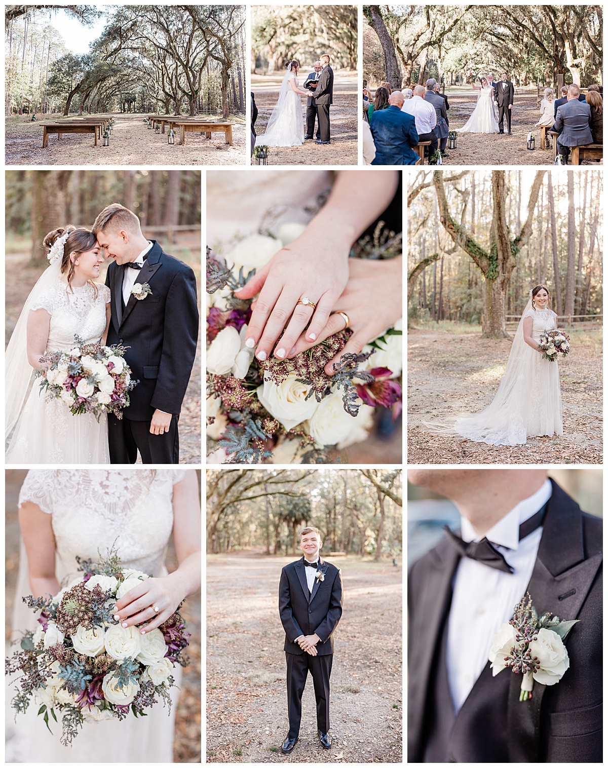 Wedding Photos at Wormsloe