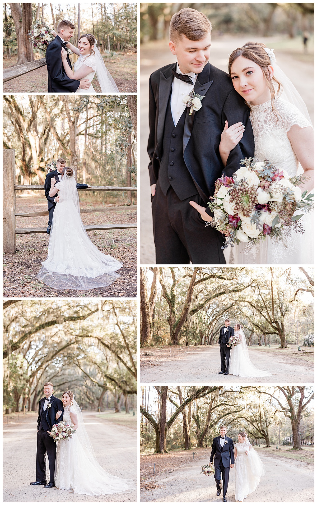 Wedding Photos at Wormsloe