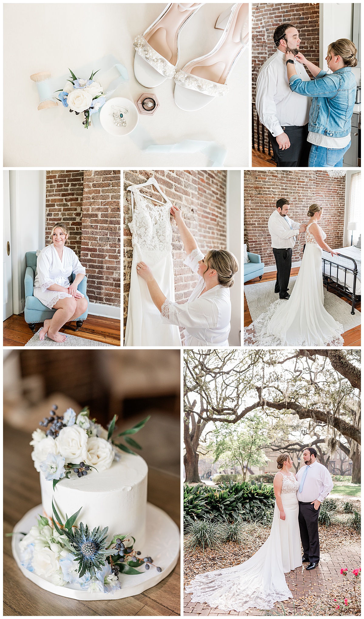 Savannah Elopement at Wormsloe - reverend joe wadas, taylor brown photography, royal makeup and hair, wicked cakes of savannah, ivory and beau flowers