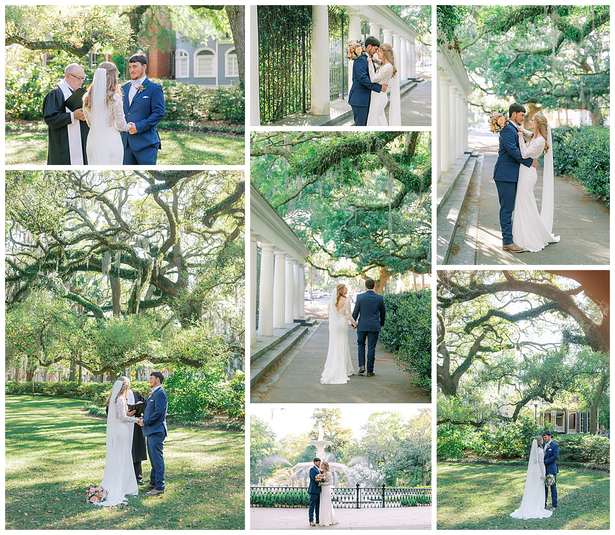 Elopement for Two in Savannah - Jaclyn Armeni Photography, reverend joe wadas, ivory and beau florist, royal makeup and hair, wicked cakes of Savannah