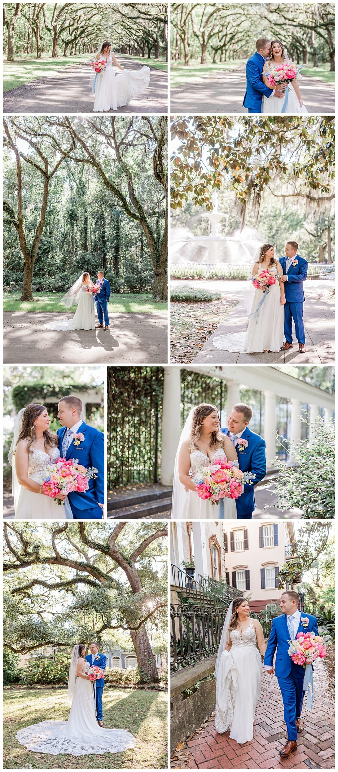 A Vibrant Savannah Elopement