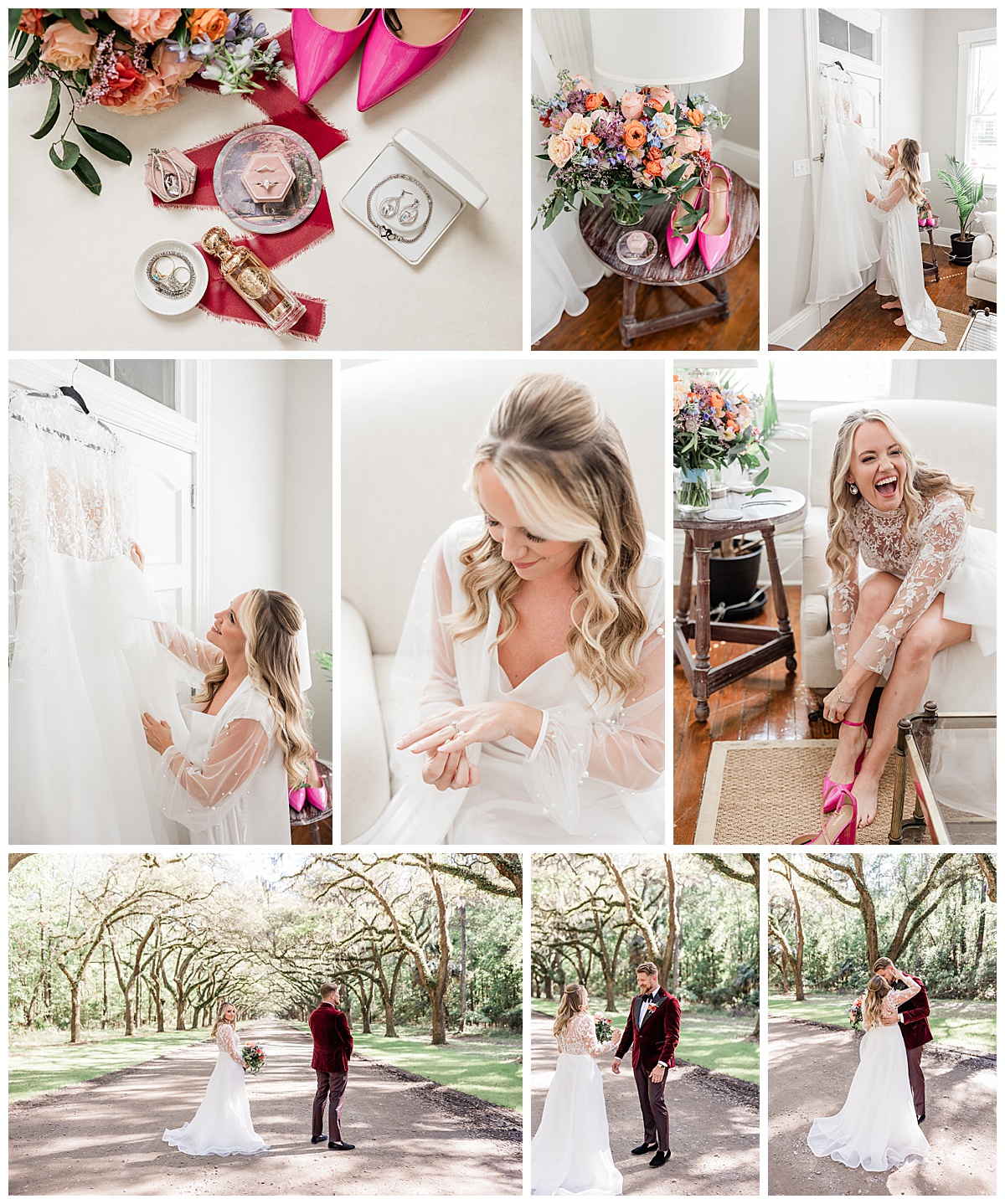 Elopement by Forsyth Park's Fountain, taylor brown photography, ivory and beau florals, royal makeup and hair