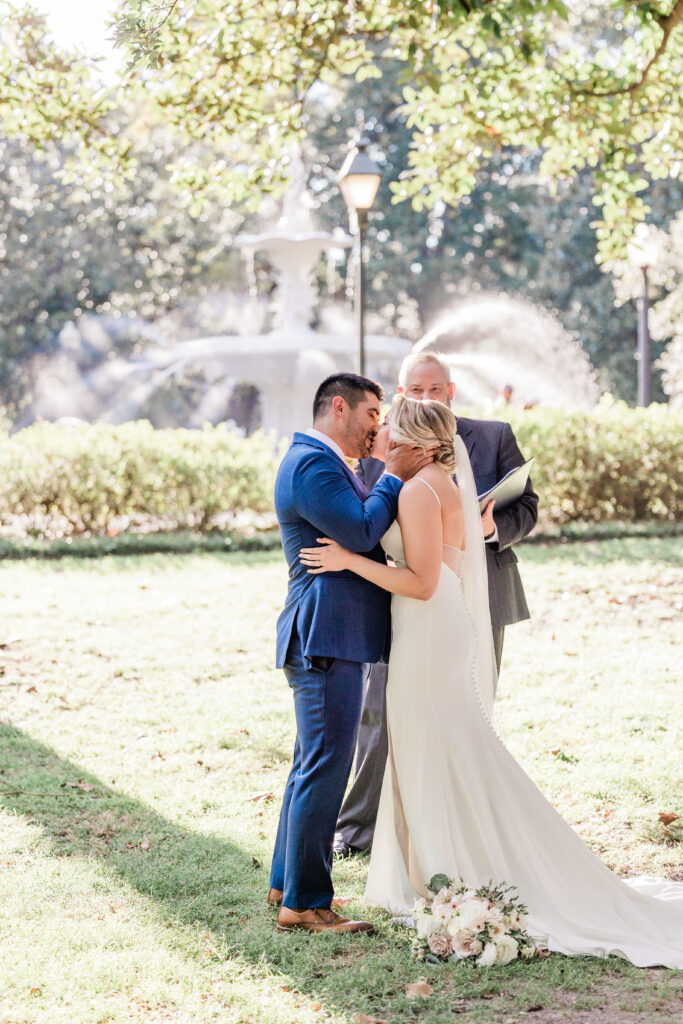 Forsyth Park elopement permit