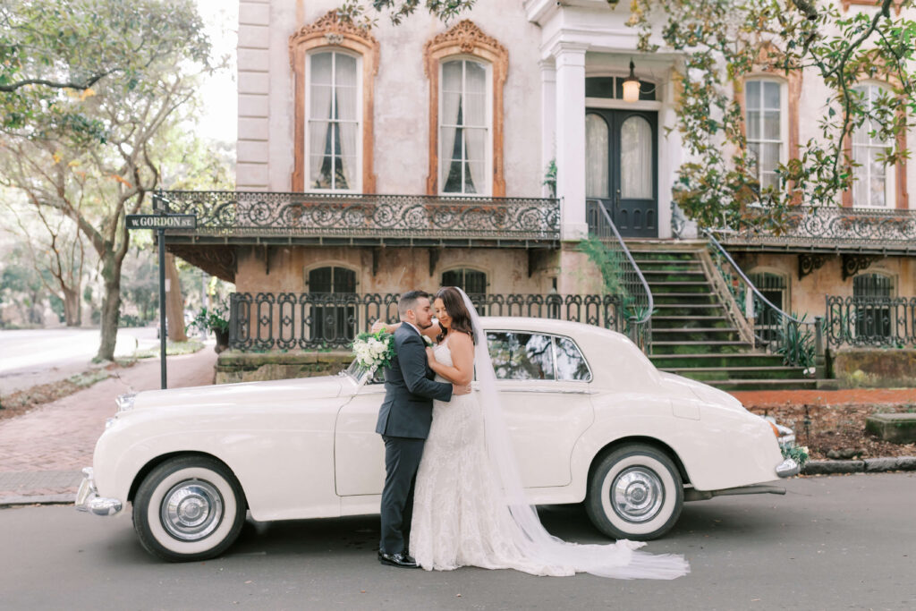 how to elope in Savannah - transportation from Callan's Classics