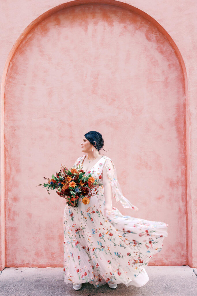 traveling with your wedding dress