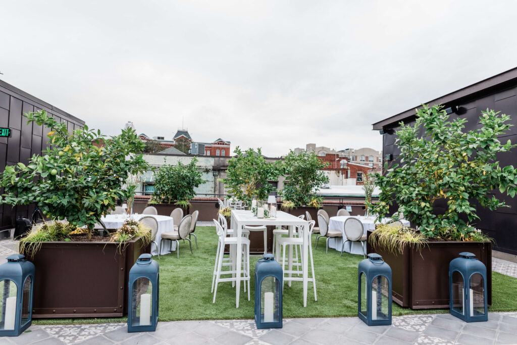 Myrtle and Rose Rooftop Restaurants in Savannah